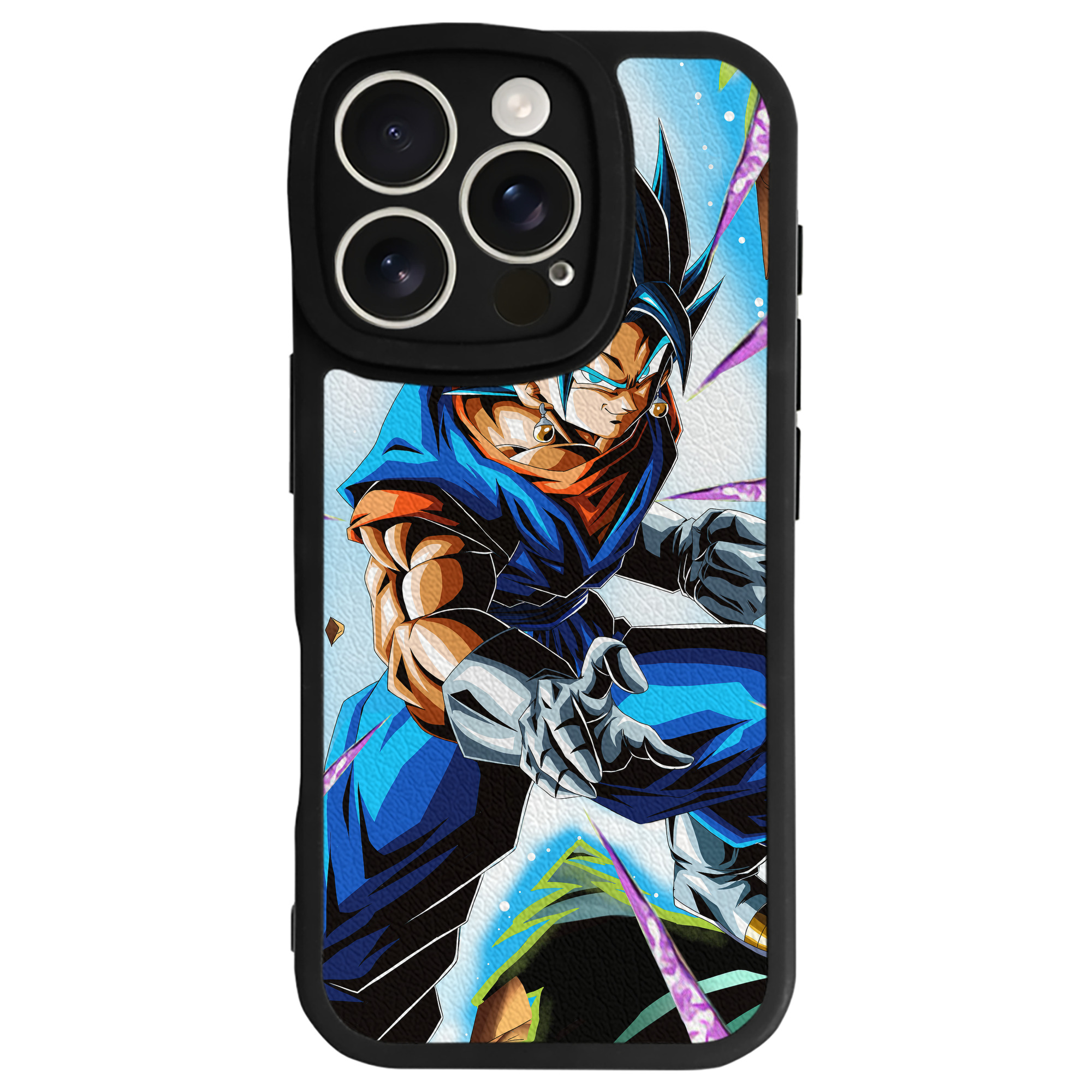 （画像用） ドラゴンボール DRAGON BALL 【iPhone 16シリーズ対応】シリコンスマホケース（レザー調） 材質：シリコン